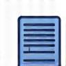 Icon representing a folded newspaper or daily document