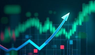 Image representing business news, maybe a stock market ticker or graph
