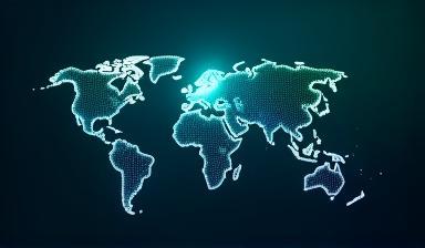 Image representing global news, maybe a map or globe